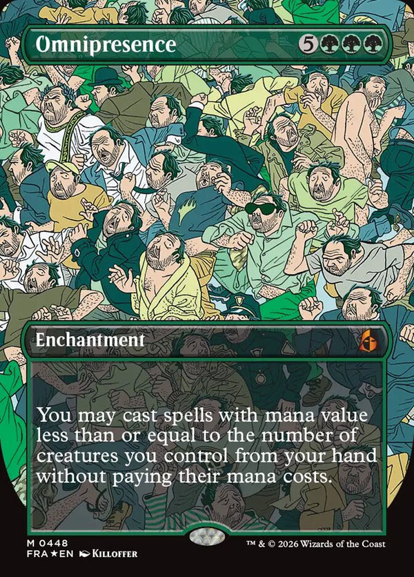 Omnipresence (Borderless) (0448) (FRA 448) - Magic: The Gathering
