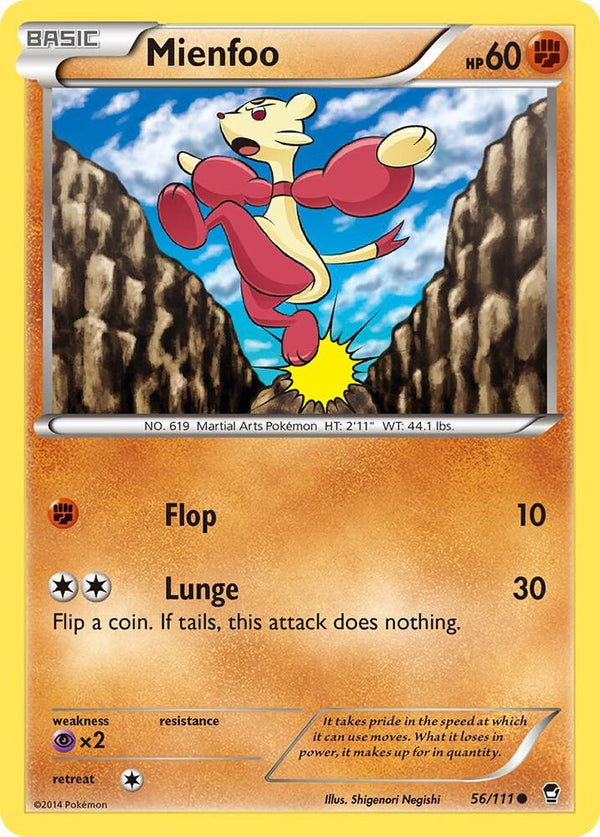 Mienfoo - Pokémon