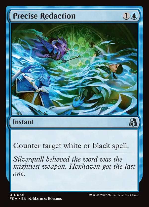 Precise Redaction (FRA 36) - Magic: The Gathering