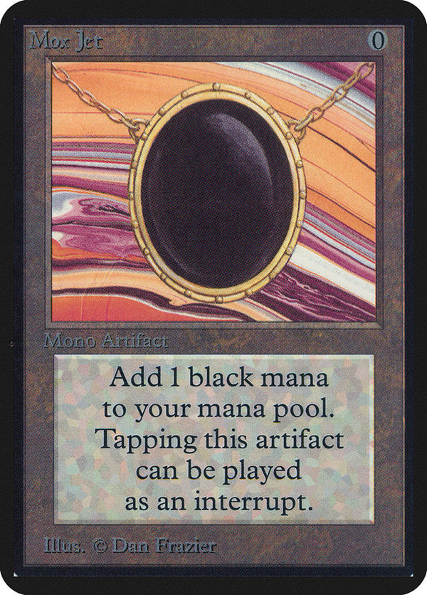 Mox Jet - Magic: The Gathering