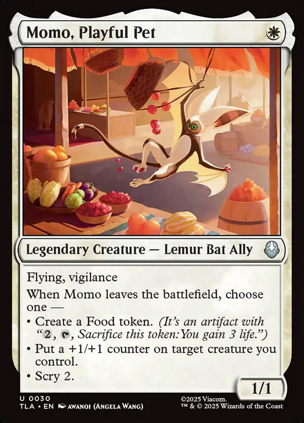 Momo, Playful Pet - Magic: The Gathering
