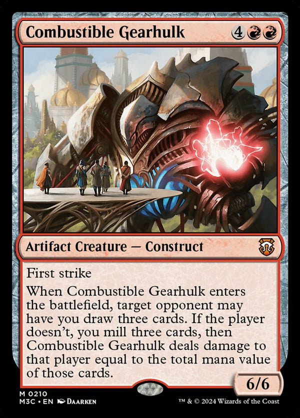 Combustible Gearhulk - Magic: The Gathering