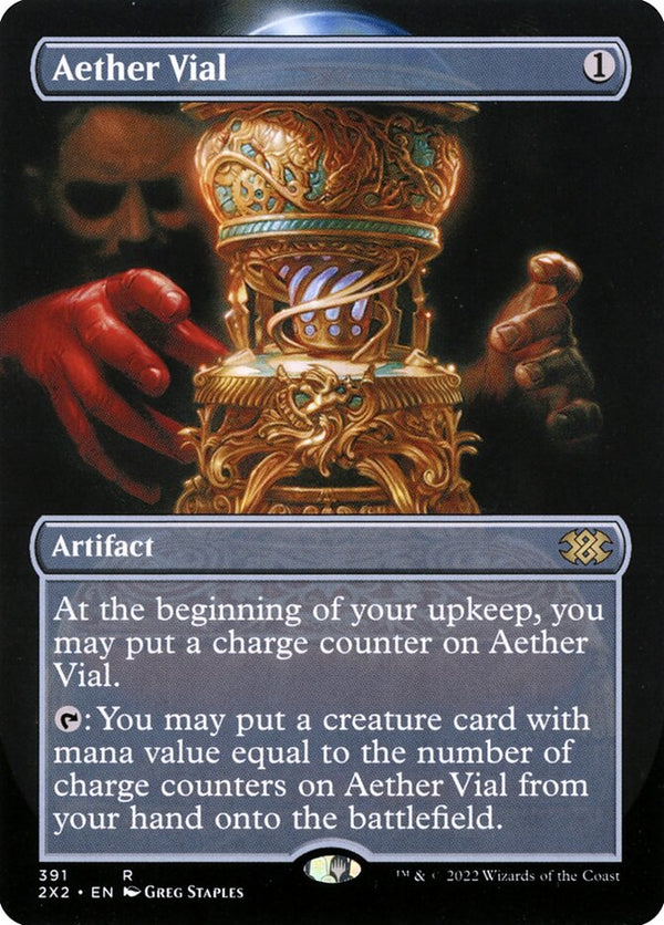 Aether Vial (Borderless) - Magic: The Gathering