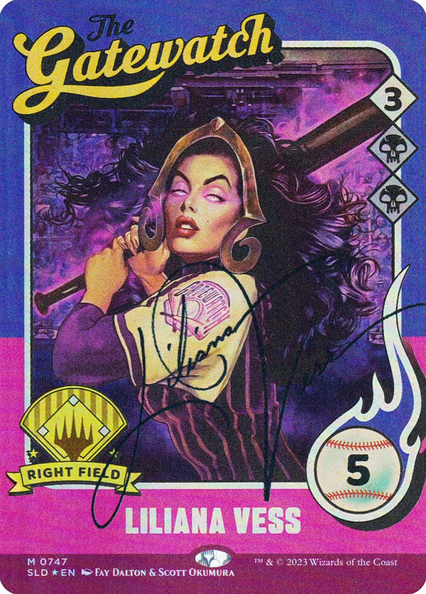 Liliana Vess (747) (Autographed) - Magic: The Gathering