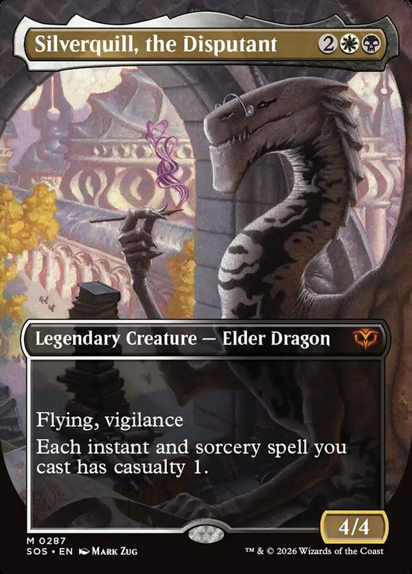 Silverquill, the Disputant (Borderless) - Magic: The Gathering