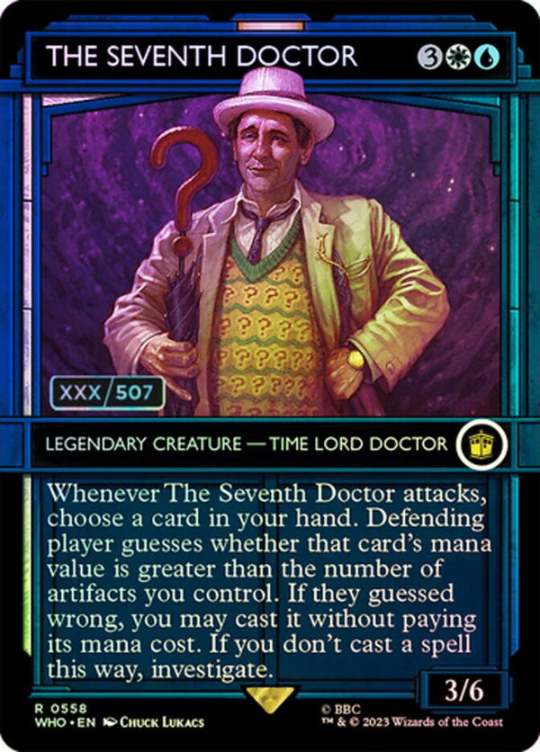 The Seventh Doctor (Serial Numbered) - Magic: The Gathering