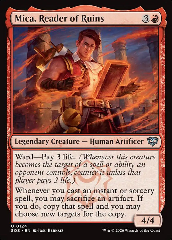 Mica, Reader of Ruins - Magic: The Gathering