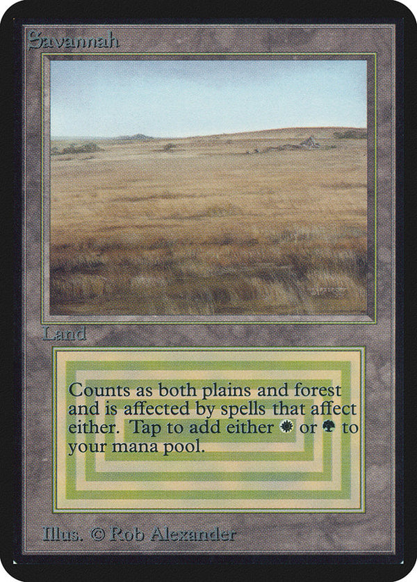 Savannah - Magic: The Gathering