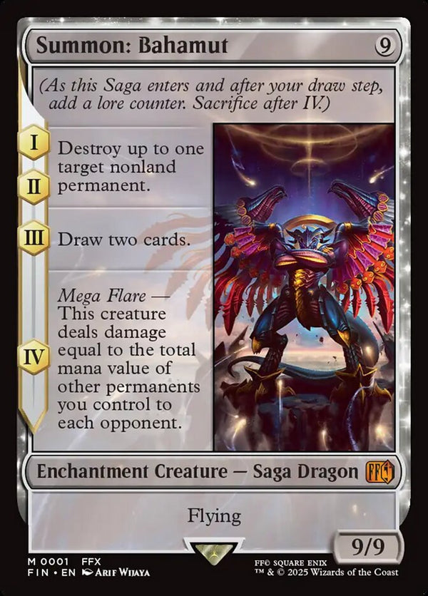 Summon: Bahamut - Magic: The Gathering