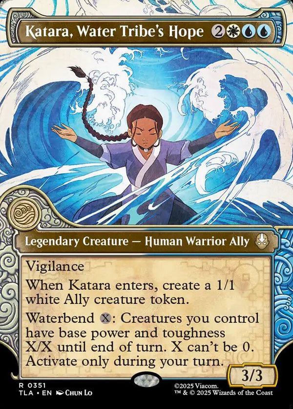 Katara, Water Tribe's Hope (Showcase) - Magic: The Gathering