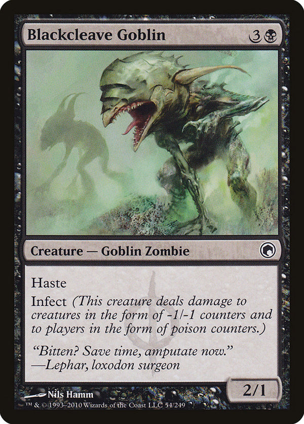 Blackcleave Goblin - Magic: The Gathering