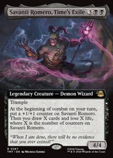 Savanti Romero, Time's Exile (Extended Art) - Magic: The Gathering
