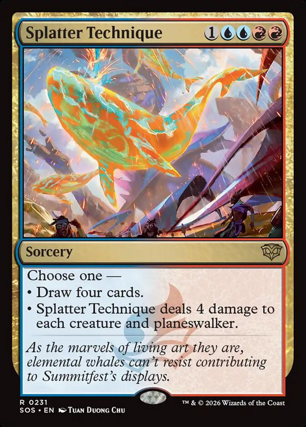 Splatter Technique - Magic: The Gathering