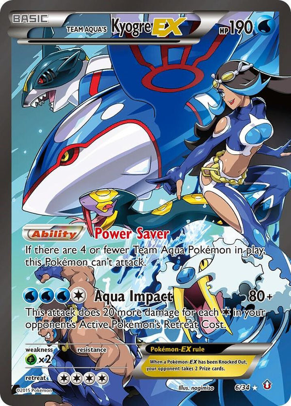 Team Aqua's Kyogre EX - Pokémon