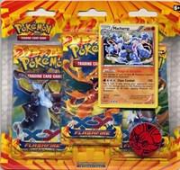 Flashfire Three Pack Blister [Machamp] - Pokémon