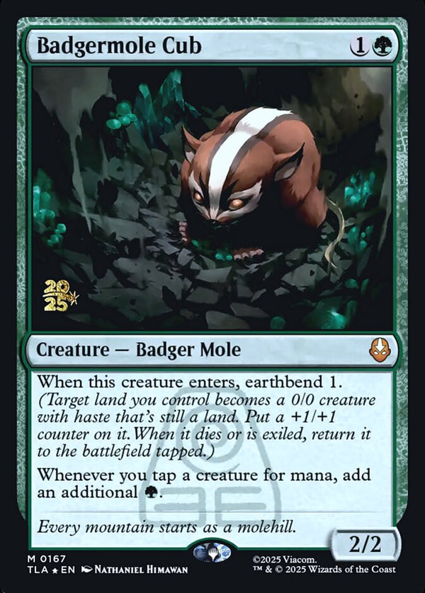 Badgermole Cub - Magic: The Gathering