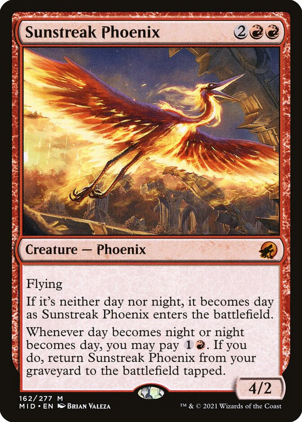Sunstreak Phoenix - Magic: The Gathering