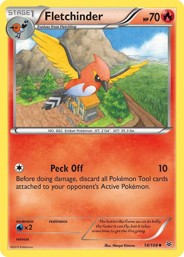 Fletchinder - Pokémon