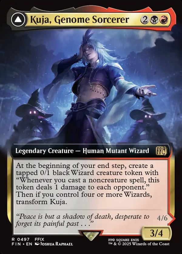 Kuja, Genome Sorcerer (Extended Art) - Magic: The Gathering