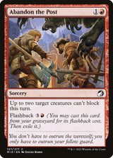 Abandon the Post - Magic: The Gathering