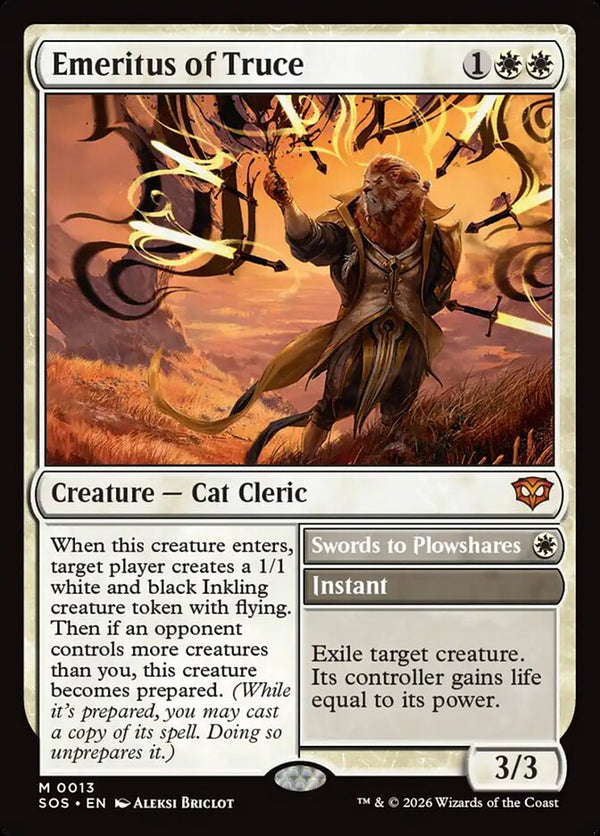 Emeritus of Truce - Magic: The Gathering