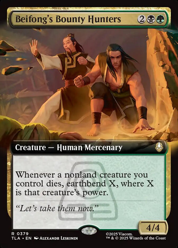 Beifong's Bounty Hunters (Extended Art) - Magic: The Gathering
