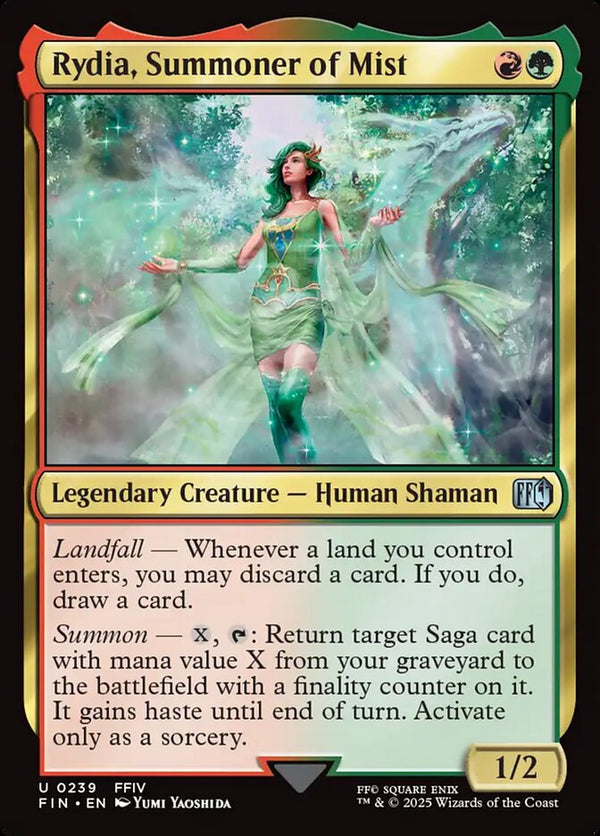 Rydia, Summoner of Mist - Magic: The Gathering