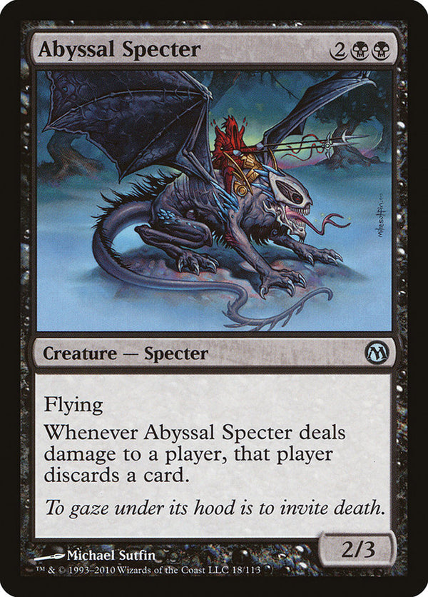 Abyssal Specter - Magic: The Gathering