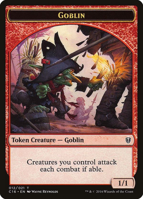 Goblin // Zombie Double-Sided Token - Magic: The Gathering