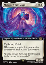 Minwu, White Mage (Extended Art) - Magic: The Gathering