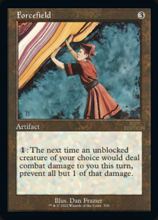 Forcefield (Retro Frame) - Magic: The Gathering