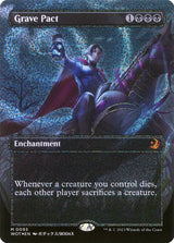 Grave Pact (Anime Borderless) (Confetti Foil) - Magic: The Gathering