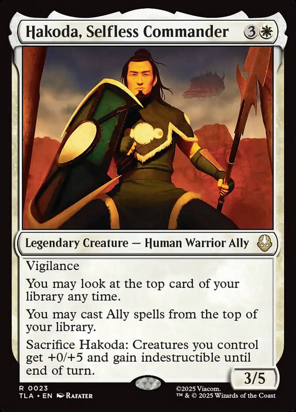 Hakoda, Selfless Commander - Magic: The Gathering
