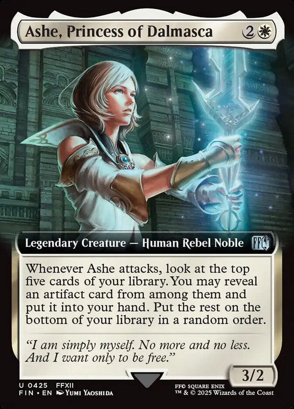 Ashe, Princess of Dalmasca (Extended Art) - Magic: The Gathering