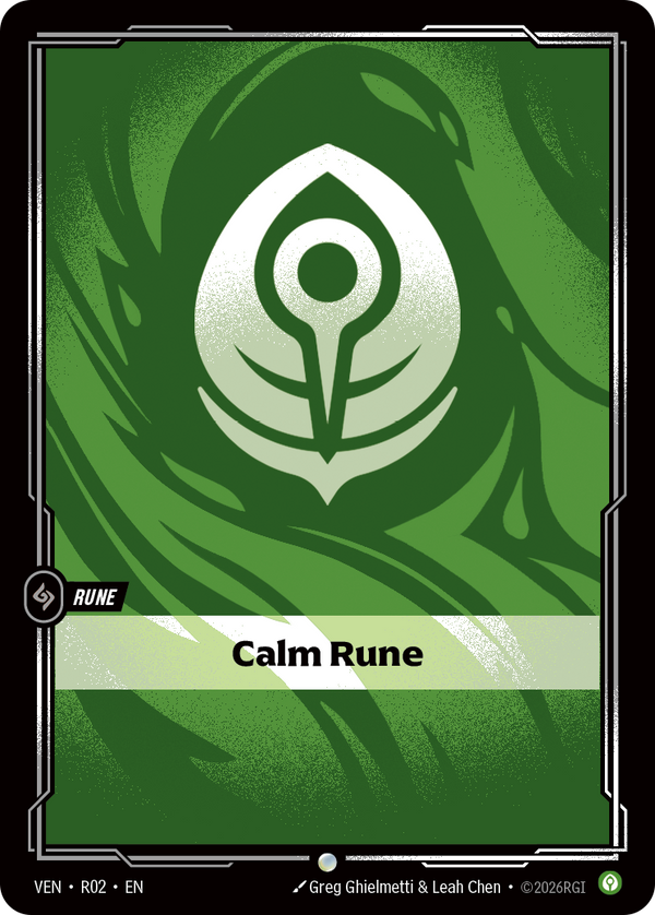 Calm Rune (OPP 042b/298) - Riftbound: League of Legends TCG