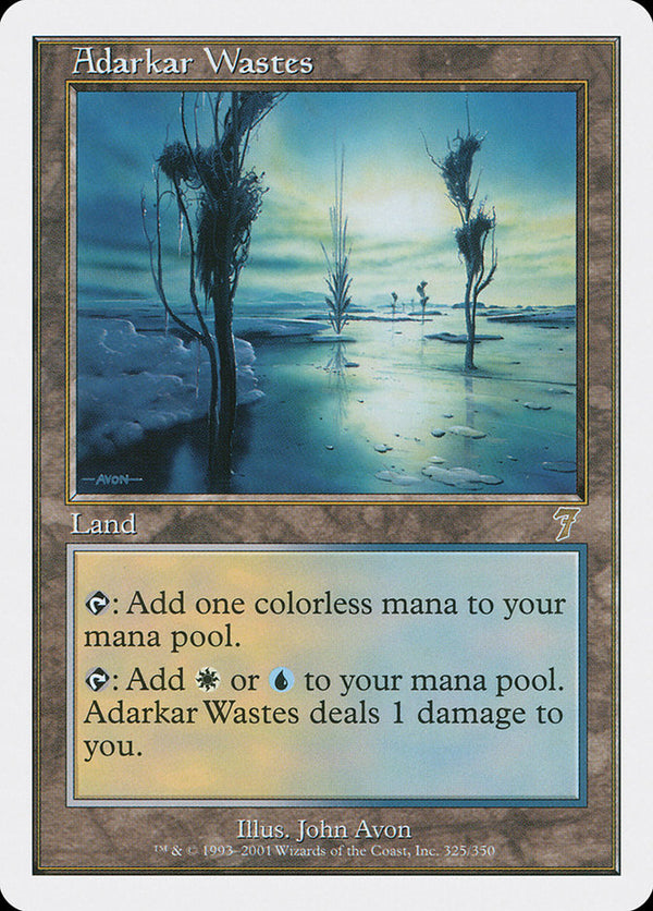 Adarkar Wastes - Magic: The Gathering