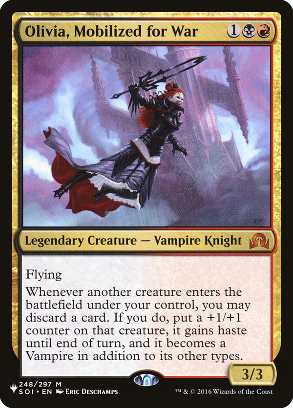 Olivia, Mobilized for War - Magic: The Gathering