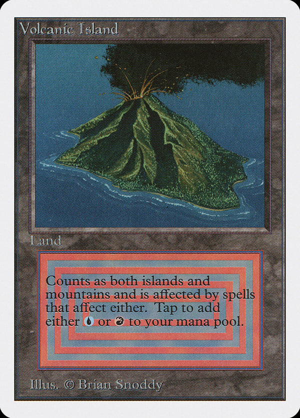Volcanic Island - Magic: The Gathering