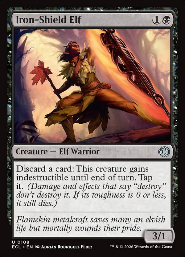 Iron-Shield Elf - Magic: The Gathering
