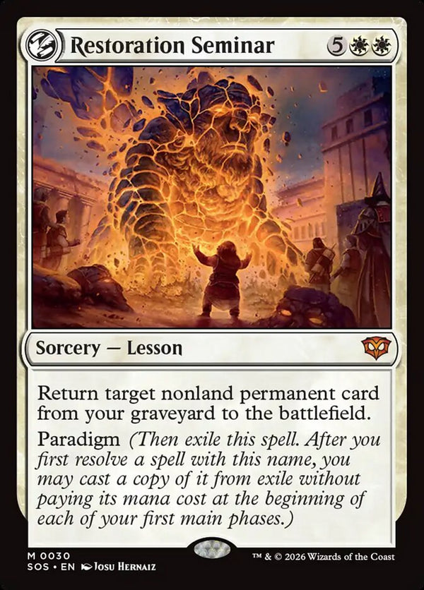 Restoration Seminar - Magic: The Gathering