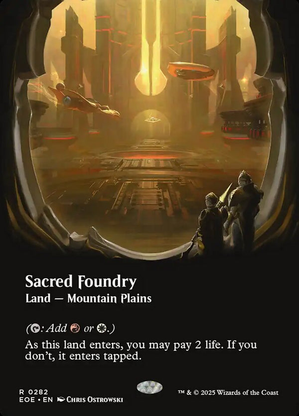 Sacred Foundry (Borderless) - Magic: The Gathering