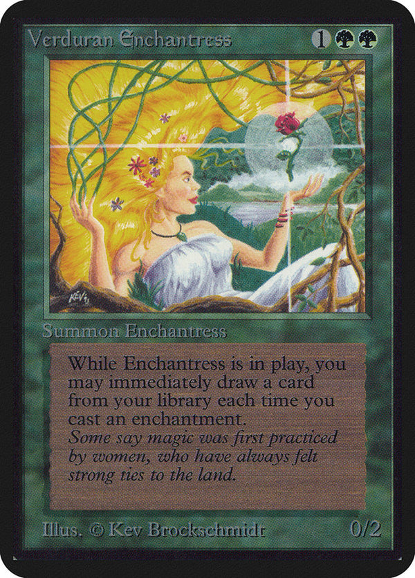 Verduran Enchantress - Magic: The Gathering