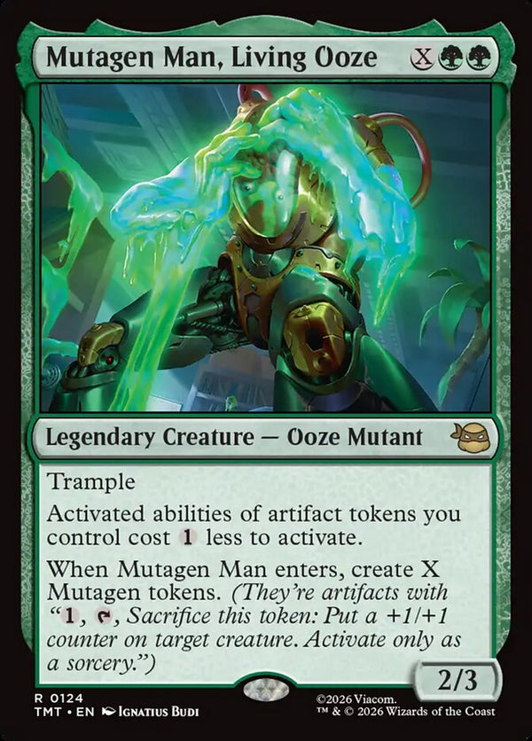 Mutagen Man, Living Ooze - Magic: The Gathering