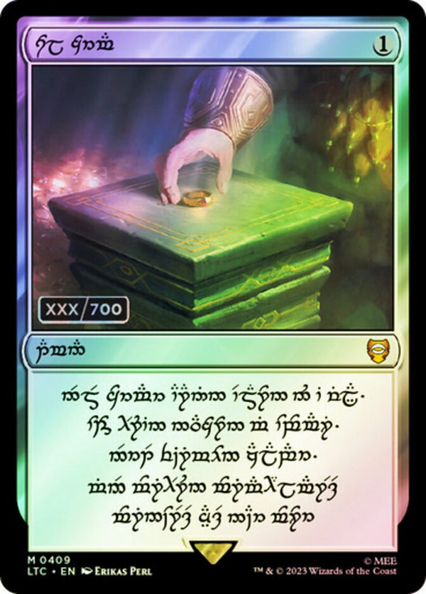 Sol Ring - Dwarven (0409) (Serial Numbered) - Magic: The Gathering