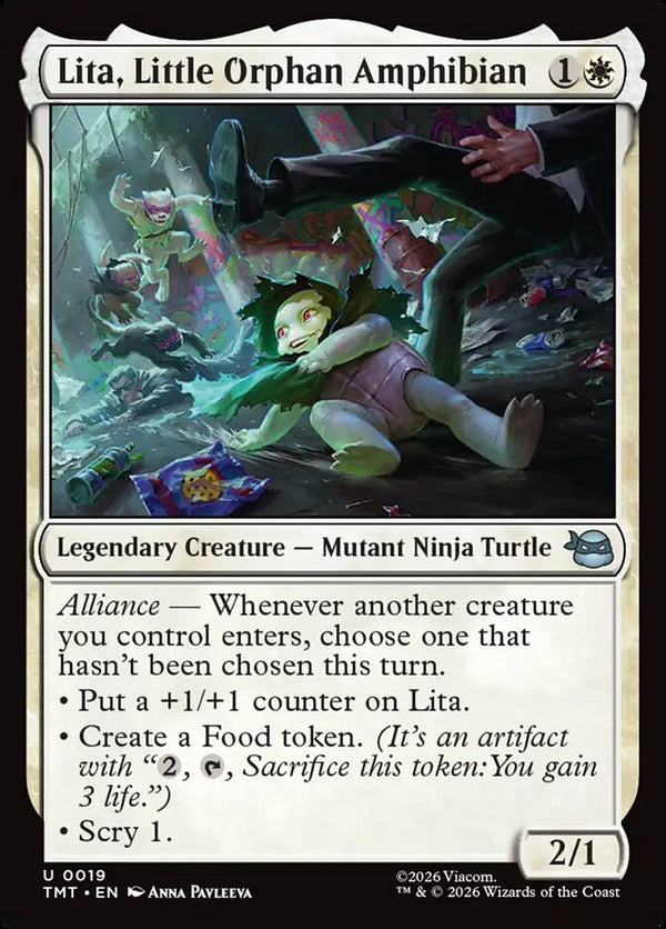 Lita, Little Orphan Amphibian - Magic: The Gathering