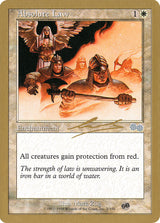 Absolute Law - 2000 Nicolas Labarre (USG) (SB) - Magic: The Gathering