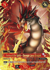 Jormuntide Ignis - Savage Lava Dragon (SSP) (EBP01-001SSP) - Palworld