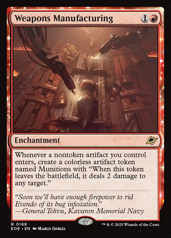 Weapons Manufacturing - Magic: The Gathering