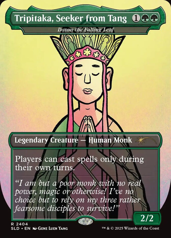 Tripitaka, Seeker from Tang - Dosan the Falling Leaf - Magic: The Gathering