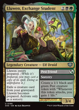 Lluwen, Exchange Student - Magic: The Gathering